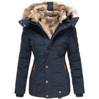 Women's Waterproof Cinched Waist Coat | Windproof Outdoor Front